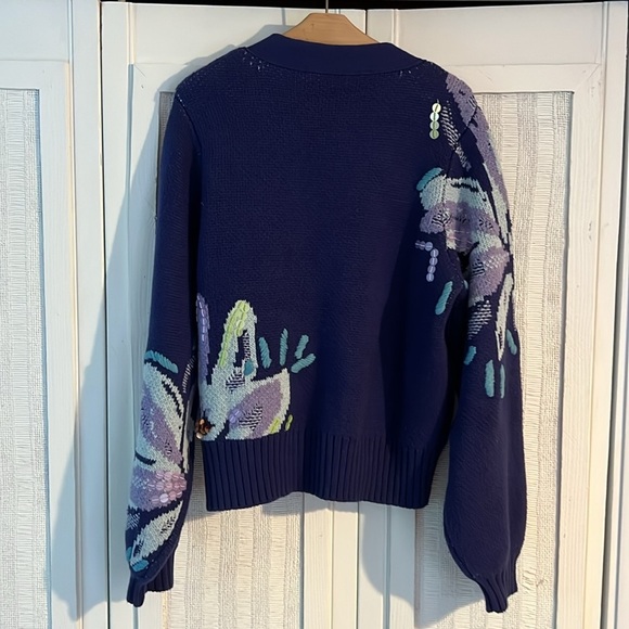 NEW MARIE OLIVER calister cardigan size M NWT - Picture 11 of 11